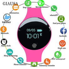 Load image into Gallery viewer, 2019 Luxury Smart Watch Women Men Sport Watch Calorie Pedometer Fitness Watches for Android IOS Phone Sleep Tracker SmartWatch
