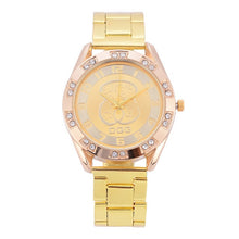 Load image into Gallery viewer, Relogios Femininos 2019 New Luxury Brand Bear Fashion Diamond Quartz Watches Chasy Women Stainless Steel Dress Watch reloj mujer