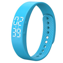 Load image into Gallery viewer, Fashion Colour Luminous Clock LED Digital Watch Waterproof Women Electric LED Sports Watches Smart Charging Bracelet Wristwatch