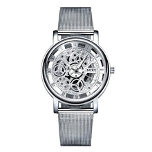 Load image into Gallery viewer, 2020 women watches Hollow Skeleton Wristwatch Mesh Belt ladies Quartz silver gold Watch zegarek damski relogio feminino