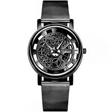 Load image into Gallery viewer, 2020 women watches Hollow Skeleton Wristwatch Mesh Belt ladies Quartz silver gold Watch zegarek damski relogio feminino