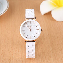 Load image into Gallery viewer, SAILWIND Luxury Crystal Wristwatches Women White Ceramic Ladies Watch Quartz Fashion Women Watches Ladies Wrist watch for Female
