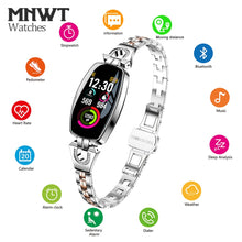 Load image into Gallery viewer, MNWT H8 Fashion Smart Wristwatches Women Digital Watches Ladies 2020 Waterproof Heart Rate Monitoring Bluetooth For Android IOS