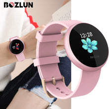Load image into Gallery viewer, Bozlun Smart 12 languages Digital Watch Women Russian Heart Rate Calorie Female Period Reminder Wristwatch Relogio Inteligente