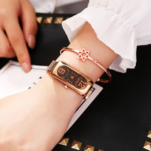Load image into Gallery viewer, Luxury Ladies Dress Watch Rose Gold 2019 New Fashion Casual Diamond Watch Female Wrist Watches Steel Magnetic Mesh Women Clock