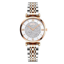 Load image into Gallery viewer, Luxury Crystal Women Bracelet Watches Top Brand Fashion Diamond Ladies Quartz Watch Steel Female Wristwatch Montre Femme Relogio