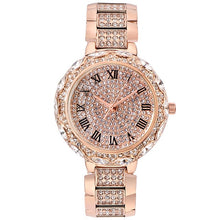 Load image into Gallery viewer, Women Watch Woman 2020 Luxury Brand Gold Clock Lady Wrist Watches Crystal Female Ladies Quartz Watch Fashion Women&#39;s Wristwatch