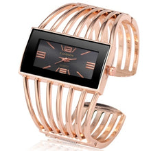 Load image into Gallery viewer, reloj mujer 2019 New Luxury Women's Watches Bangle Bracelet Womens Quartz Wrist watch Rose Gold ladies watch zegarek damski