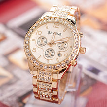 Load image into Gallery viewer, Women  Watches Stainless Steel Exquisite Watch Women Rhinestone Luxury Casual Quartz Watch Relojes Mujer 2020 New Arrivals 876