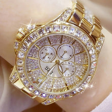 Load image into Gallery viewer, Reloj de moda para mujer con diamantes, reloj de marca de lujo para mujer, pulsera Casual para mujer, relojes de cristal, reloj femenino