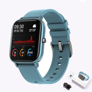 Women Men Smart Electronic Watch Luxury Blood Pressure Digital Watches Fashion Calorie Sport Wristwatch DND Mode For Android IOS