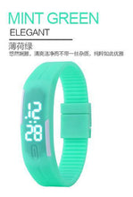 Load image into Gallery viewer, Women's Watches Rubber LED Ladies Watch Date Sports Women Bracelet Silicone Digital Wrist Ladies Watch Clock Reloj Mujer relogio