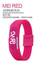 Load image into Gallery viewer, Women's Watches Rubber LED Ladies Watch Date Sports Women Bracelet Silicone Digital Wrist Ladies Watch Clock Reloj Mujer relogio