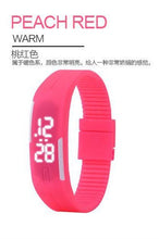Load image into Gallery viewer, Women's Watches Rubber LED Ladies Watch Date Sports Women Bracelet Silicone Digital Wrist Ladies Watch Clock Reloj Mujer relogio