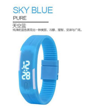 Load image into Gallery viewer, Women's Watches Rubber LED Ladies Watch Date Sports Women Bracelet Silicone Digital Wrist Ladies Watch Clock Reloj Mujer relogio