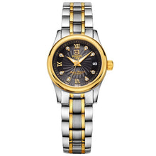 Load image into Gallery viewer, Switzerland BINGER Women&#39;s watches luxury18K gold Mechanical Wristwatches full stainless steel Waterproof Wristwatches B-603L-5