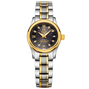 Switzerland BINGER Women's watches luxury18K gold Mechanical Wristwatches full stainless steel Waterproof Wristwatches B-603L-5