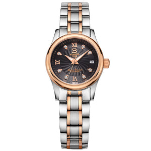 Switzerland BINGER Women's watches luxury18K gold Mechanical Wristwatches full stainless steel Waterproof Wristwatches B-603L-5