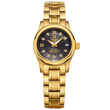 Load image into Gallery viewer, Switzerland BINGER Women&#39;s watches luxury18K gold Mechanical Wristwatches full stainless steel Waterproof Wristwatches B-603L-5