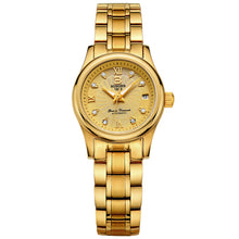 Load image into Gallery viewer, Switzerland BINGER Women&#39;s watches luxury18K gold Mechanical Wristwatches full stainless steel Waterproof Wristwatches B-603L-5