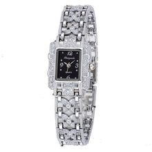 Load image into Gallery viewer, Top Brand Women Luxury Watch Quartz Bracelet Stainless Steel Watch Set Ladies Girls Dress Silver Wristwatch Relogios Feminino