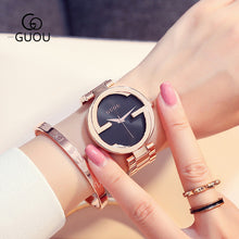 Load image into Gallery viewer, New Luxury Women Watches Women Fashion Bracelet Watch Quartz Wrist Watch For Women Top Brand Gold Ladies Casual Watch Clock 2018