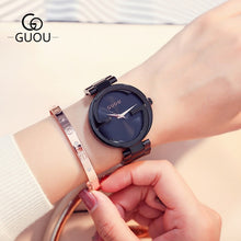 Load image into Gallery viewer, New Luxury Women Watches Women Fashion Bracelet Watch Quartz Wrist Watch For Women Top Brand Gold Ladies Casual Watch Clock 2018
