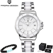 Load image into Gallery viewer, PAGANI DESIGN 2018 New Brand Ceramic Women Watch Waterproof stainless steel Quartz Watch Luxury Lady Watches Relogio Feminino