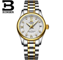 Load image into Gallery viewer, Luxury Full Gold Bracelet Watches for Women High Quality Switzerland Brand Automatic Full Steel Wrist watch Self-wind Crystals