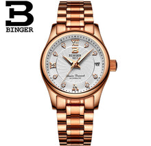 Load image into Gallery viewer, Luxury Full Gold Bracelet Watches for Women High Quality Switzerland Brand Automatic Full Steel Wrist watch Self-wind Crystals