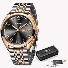 Load image into Gallery viewer, 2019 LIGE New Rose Gold Women Watch Business Quartz Watch Ladies Top Brand Luxury Female Wrist Watch Girl Clock Relogio Feminin