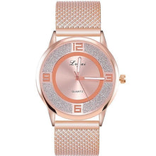 Load image into Gallery viewer, Relogio Feminino Silver Minimalist Watch Aluminum Band Stainless Steel Analog Quartz Wristwatch Women Female Luxury Watches