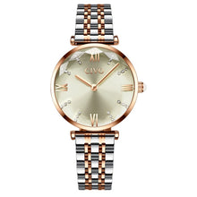 Load image into Gallery viewer, CIVO Luxury Crystal Watch Women Waterproof Rose Gold Steel Strap Ladies Wrist Watches Top Brand Bracelet Clock Relogio Feminino