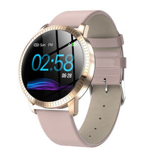 Load image into Gallery viewer, Smart Watch Women Luxury Mother's gift Sport Heart rate monitor Waterproof Tempered glass Activity Fitness tracker Smartwatch
