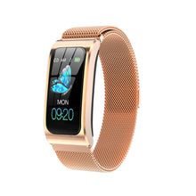 Load image into Gallery viewer, AK12 women smart watch 1.14" IP68 waterproof heart rate stopwatch alarm clock fitness tracker swim watches PK X3 S2 Android IOS