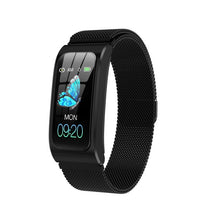 Load image into Gallery viewer, AK12 women smart watch 1.14" IP68 waterproof heart rate stopwatch alarm clock fitness tracker swim watches PK X3 S2 Android IOS