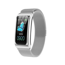 Load image into Gallery viewer, AK12 women smart watch 1.14" IP68 waterproof heart rate stopwatch alarm clock fitness tracker swim watches PK X3 S2 Android IOS