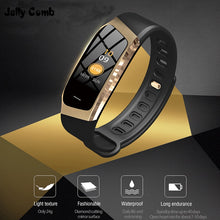 Load image into Gallery viewer, Jelly Comb Smart Watch For Android IOS Blood Pressure Heart Rate Monitor Sport Fitness Watch Bluetooth 4.0 Men Women Smartwatch