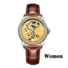 Load image into Gallery viewer, New Fashion Women Mechanical Watch Skeleton Design Top Brand Luxury Full Steel Waterproof Female Automatic Clock Montre Femme