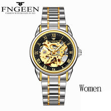 Load image into Gallery viewer, Women Watches Automatic Mechanical Watch Female Tourbillon Clock Reloj Mujer Skeleton Hour Top Brand Wristwatch Relogio Feminino