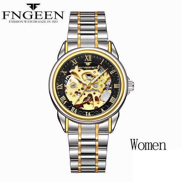 Women Watches Automatic Mechanical Watch Female Tourbillon Clock Reloj Mujer Skeleton Hour Top Brand Wristwatch Relogio Feminino