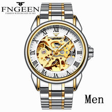 Load image into Gallery viewer, Women Watches Automatic Mechanical Watch Female Tourbillon Clock Reloj Mujer Skeleton Hour Top Brand Wristwatch Relogio Feminino