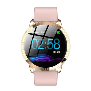 Female Fitness Smart Watch Women IP67 Waterproof Sports For Iphone Smartwatch Running Reloj Heart Rate Monitor Blood Pressure